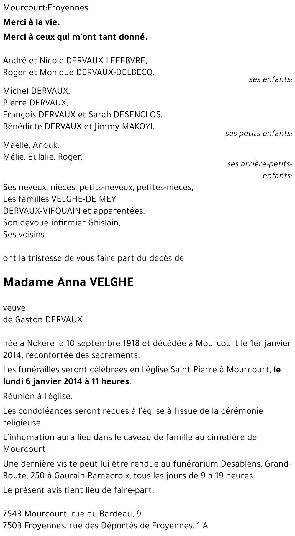 Anna VELGHE