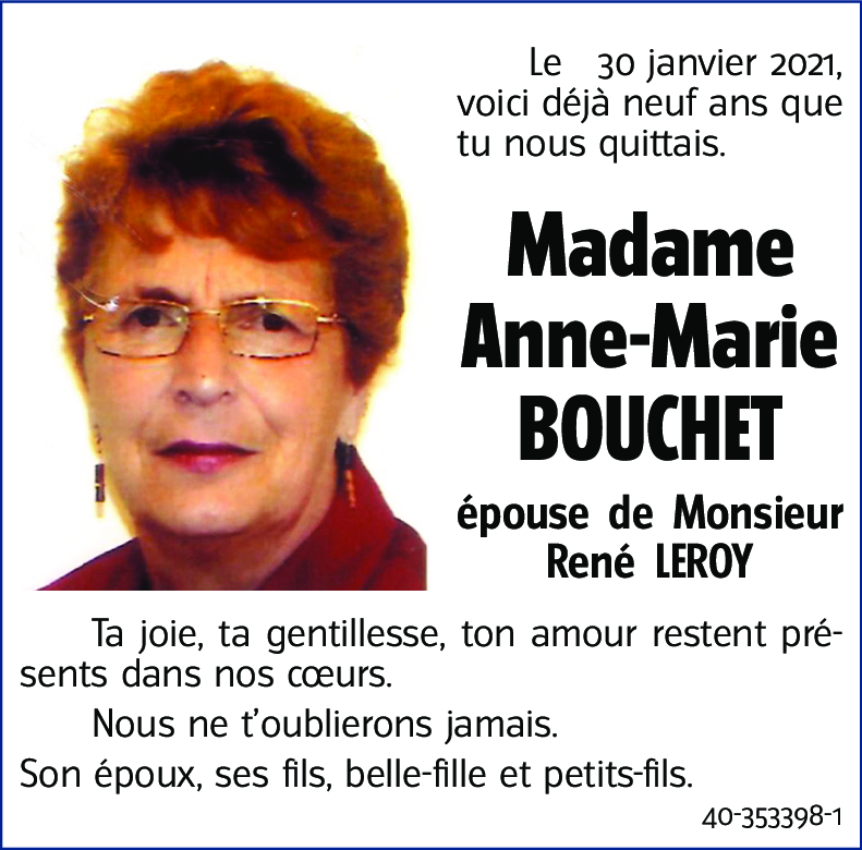 Anne-Marie BOUCHET