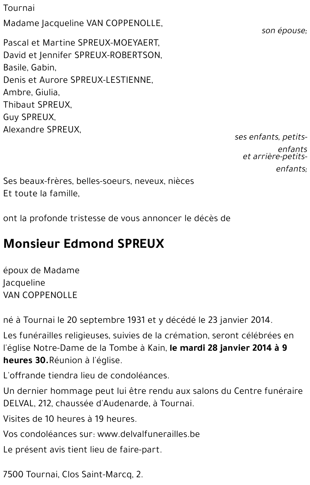 Edmond SPREUX