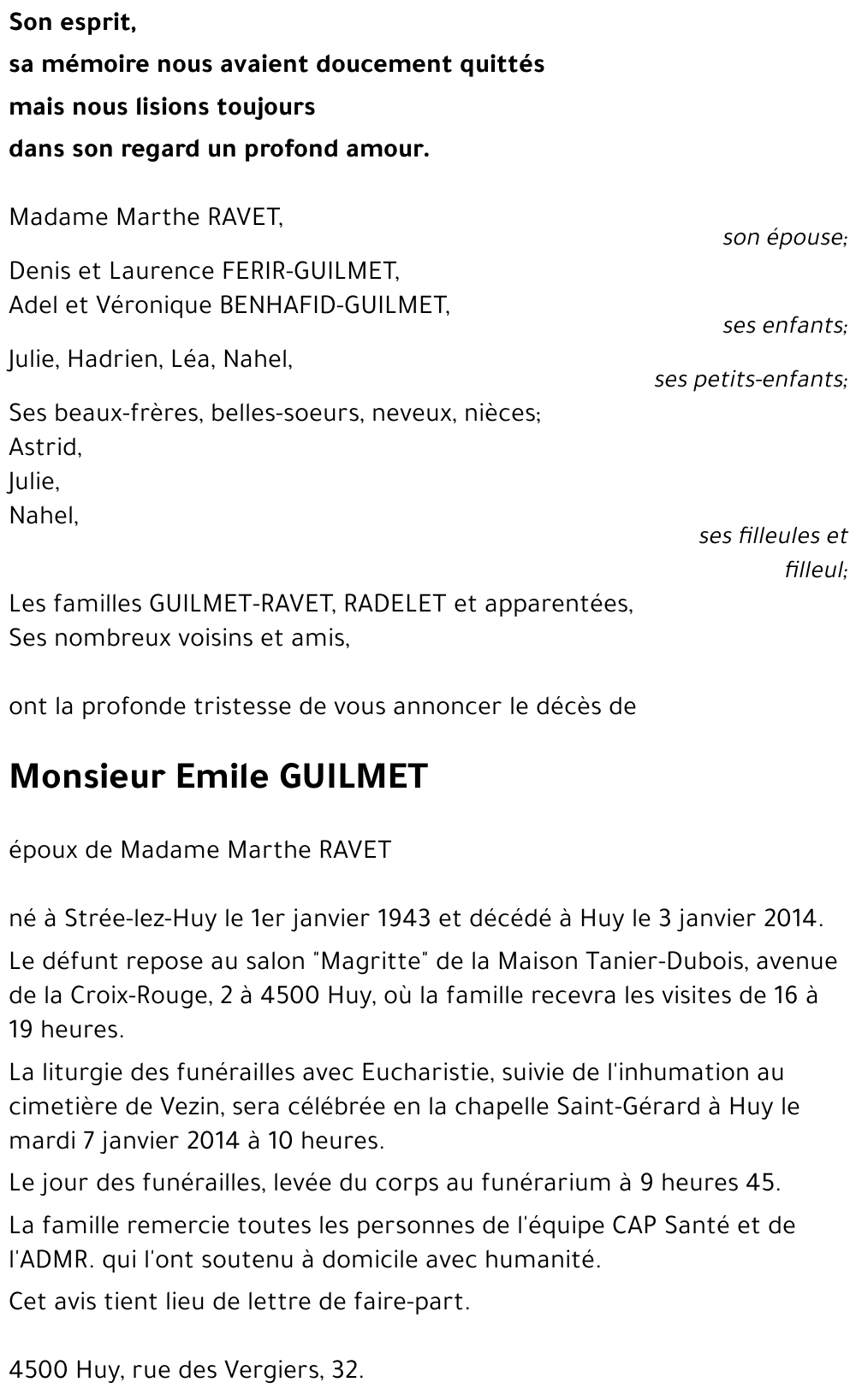 Emile GUILMET