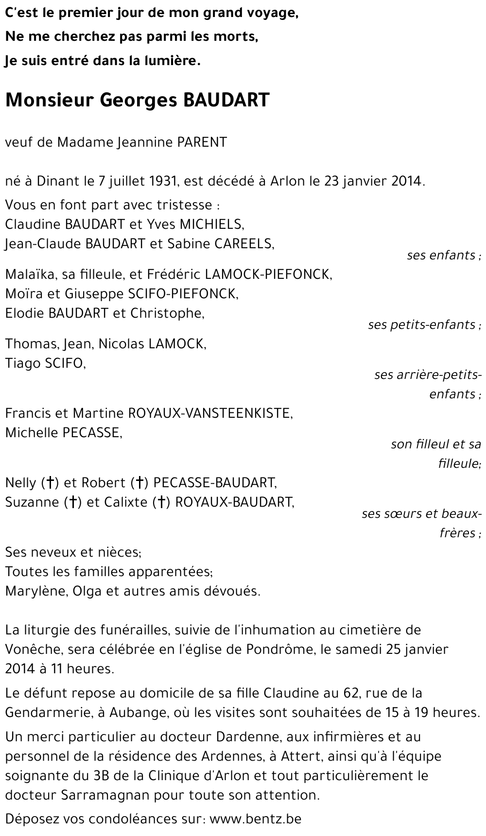 Georges BAUDART