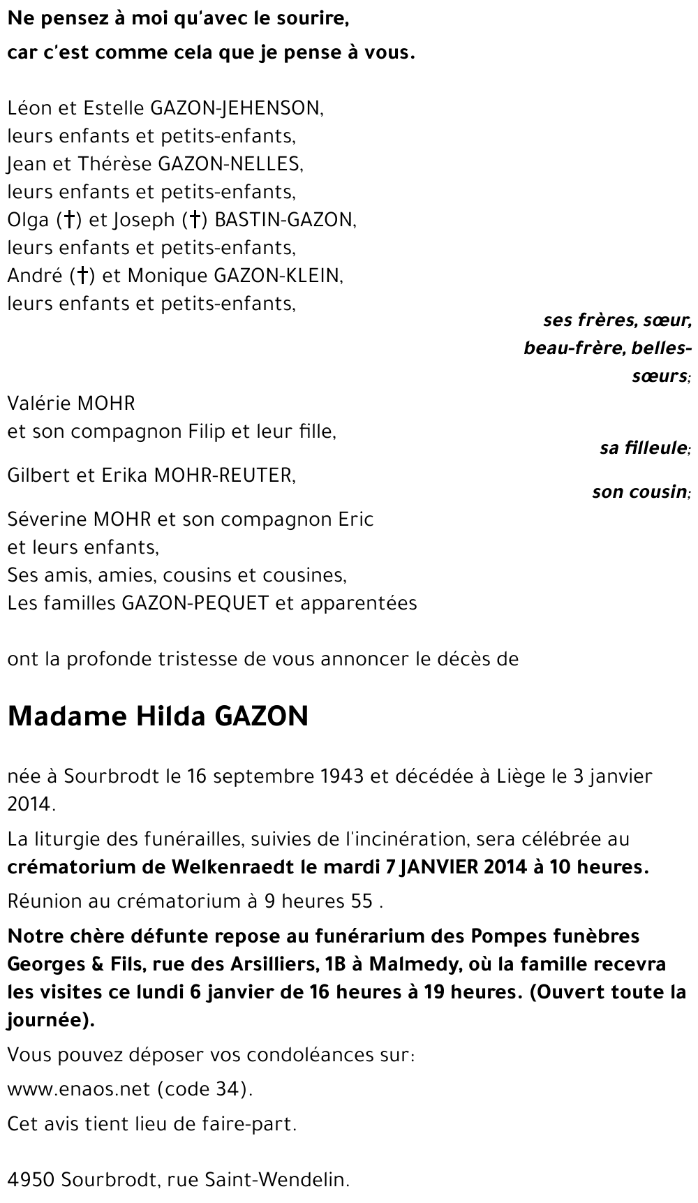 Hilda GAZON