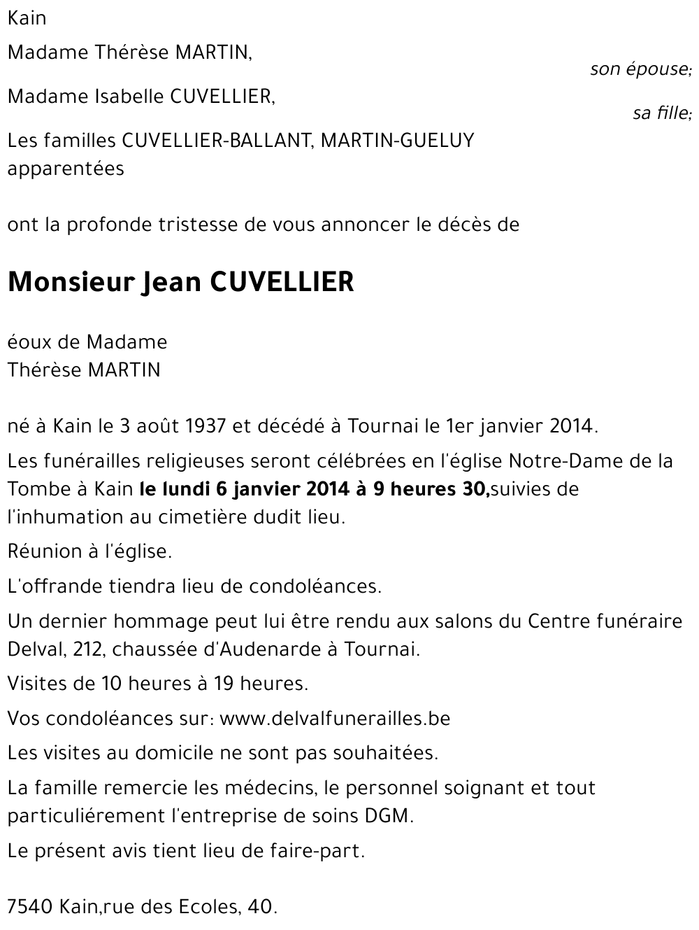 Jean CUVELLIER