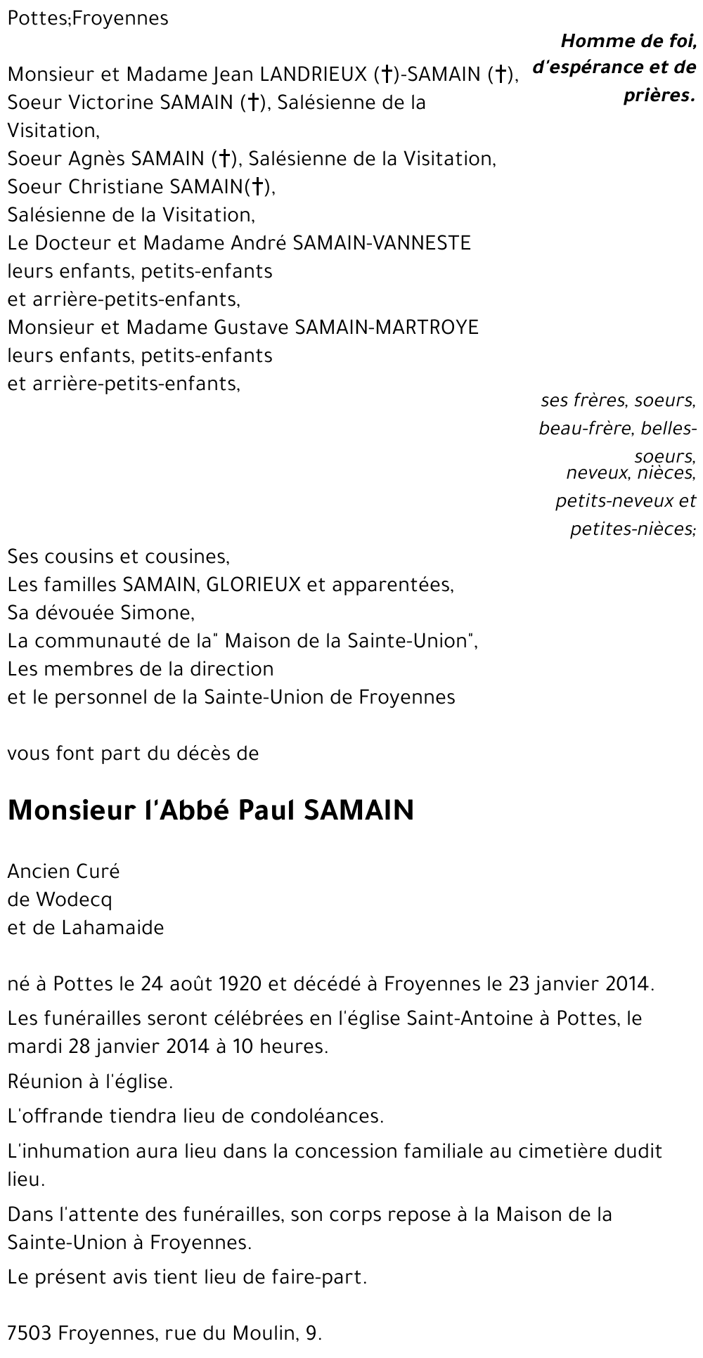 Paul SAMAIN