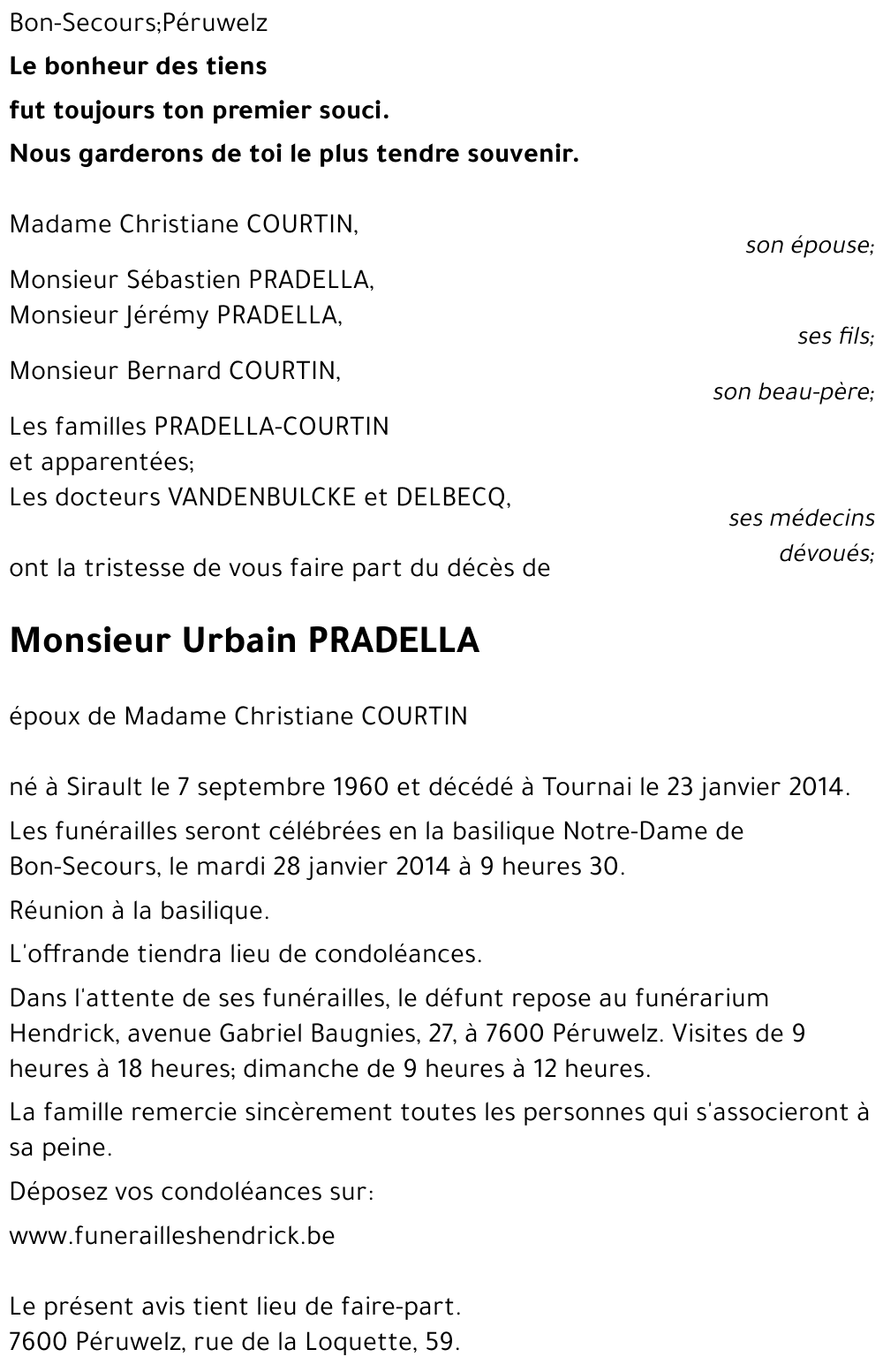Urbain PRADELLA