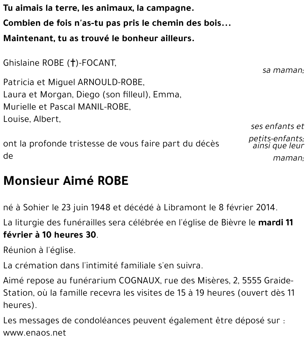 Aimé ROBE