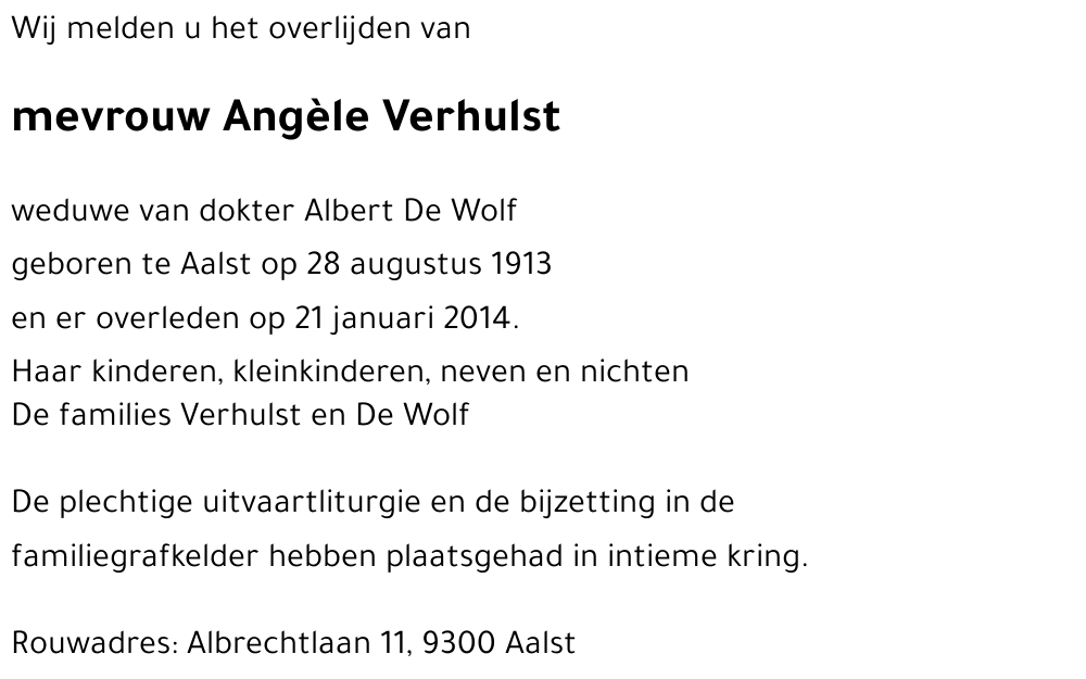 Angèle Verhulst