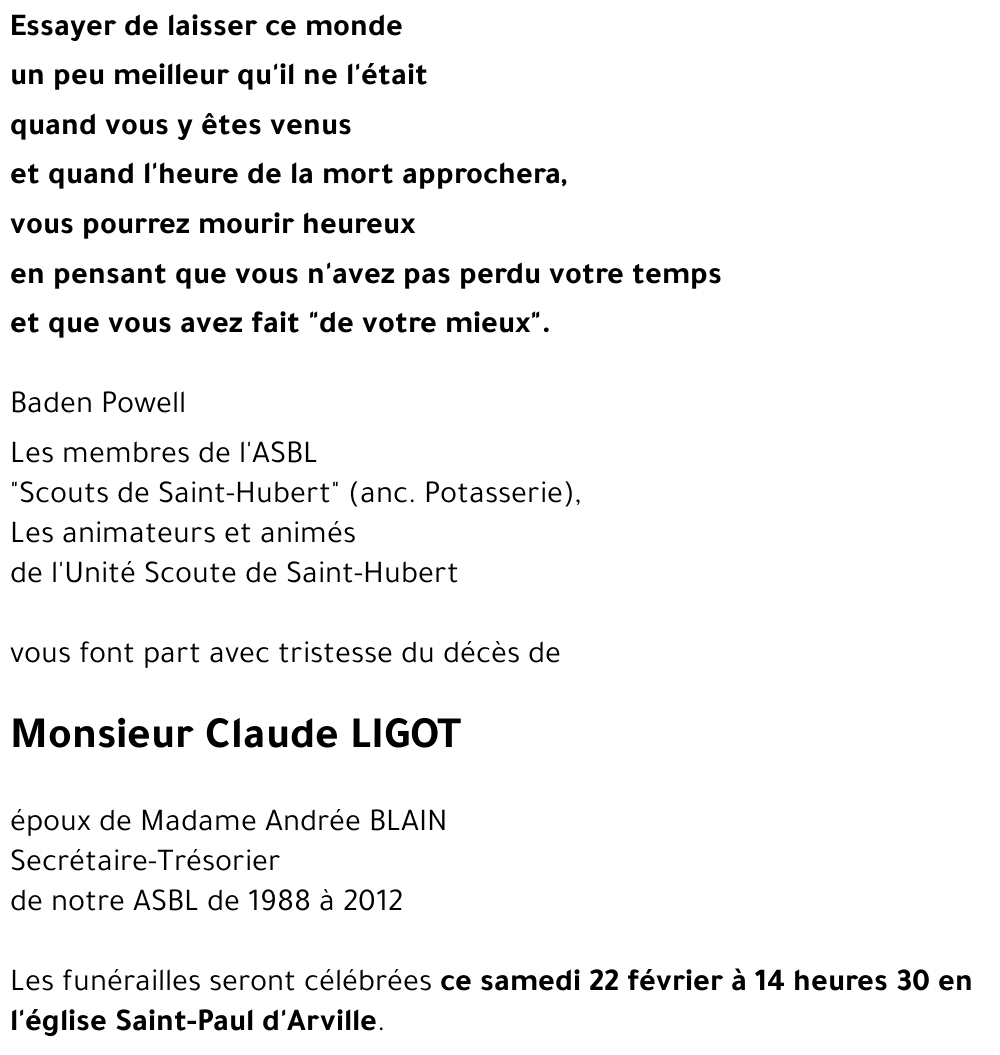 Claude LIGOT