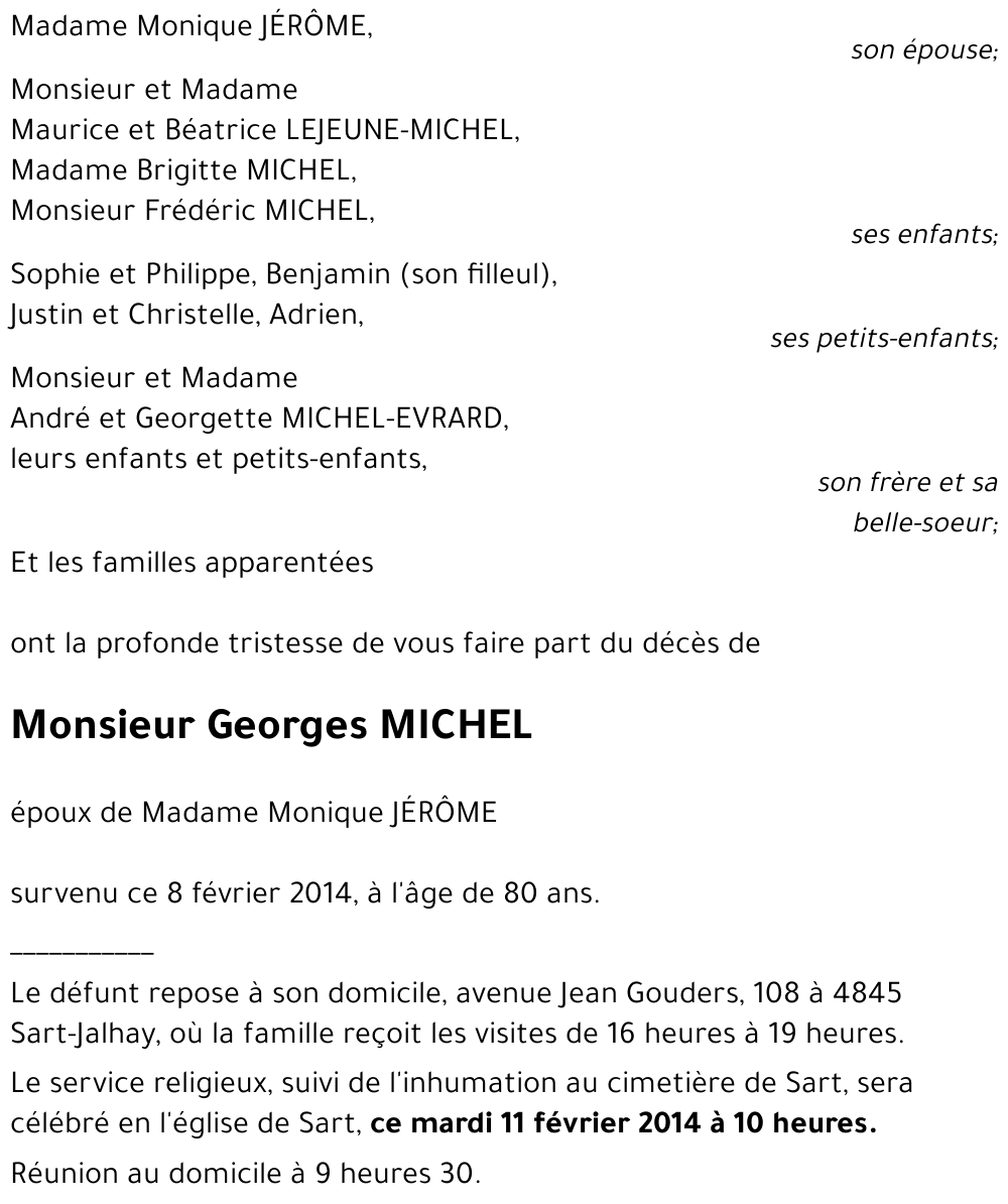 Georges MICHEL