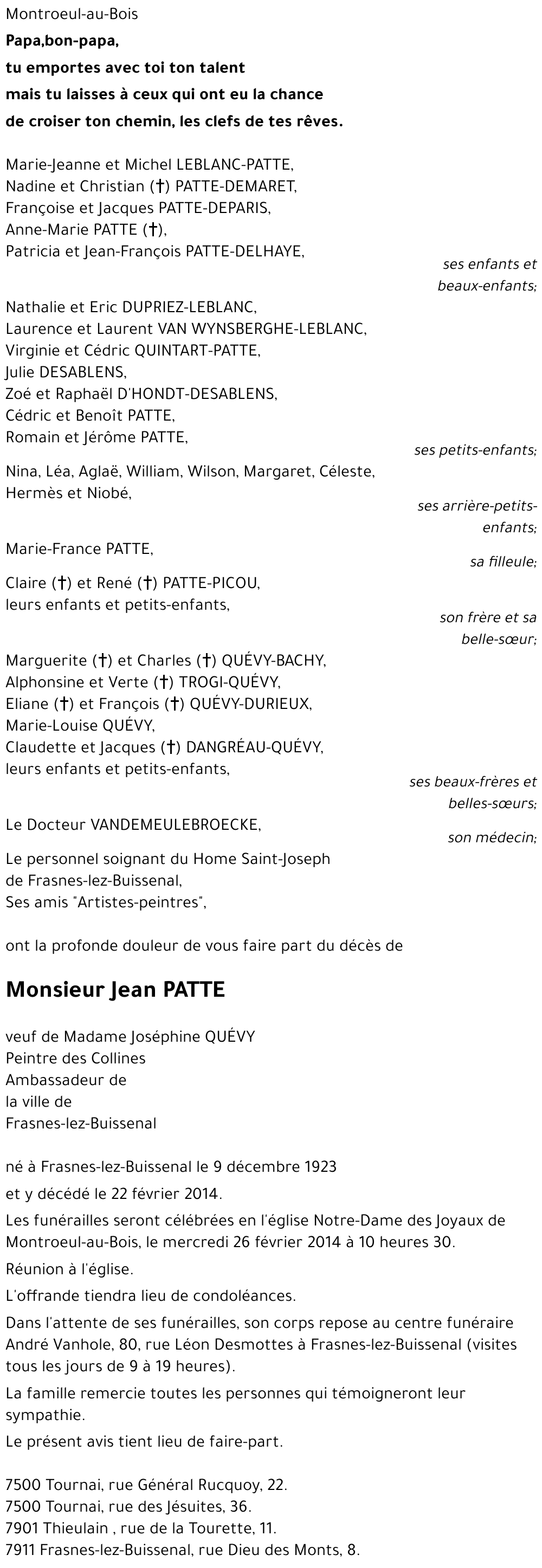 Jean PATTE