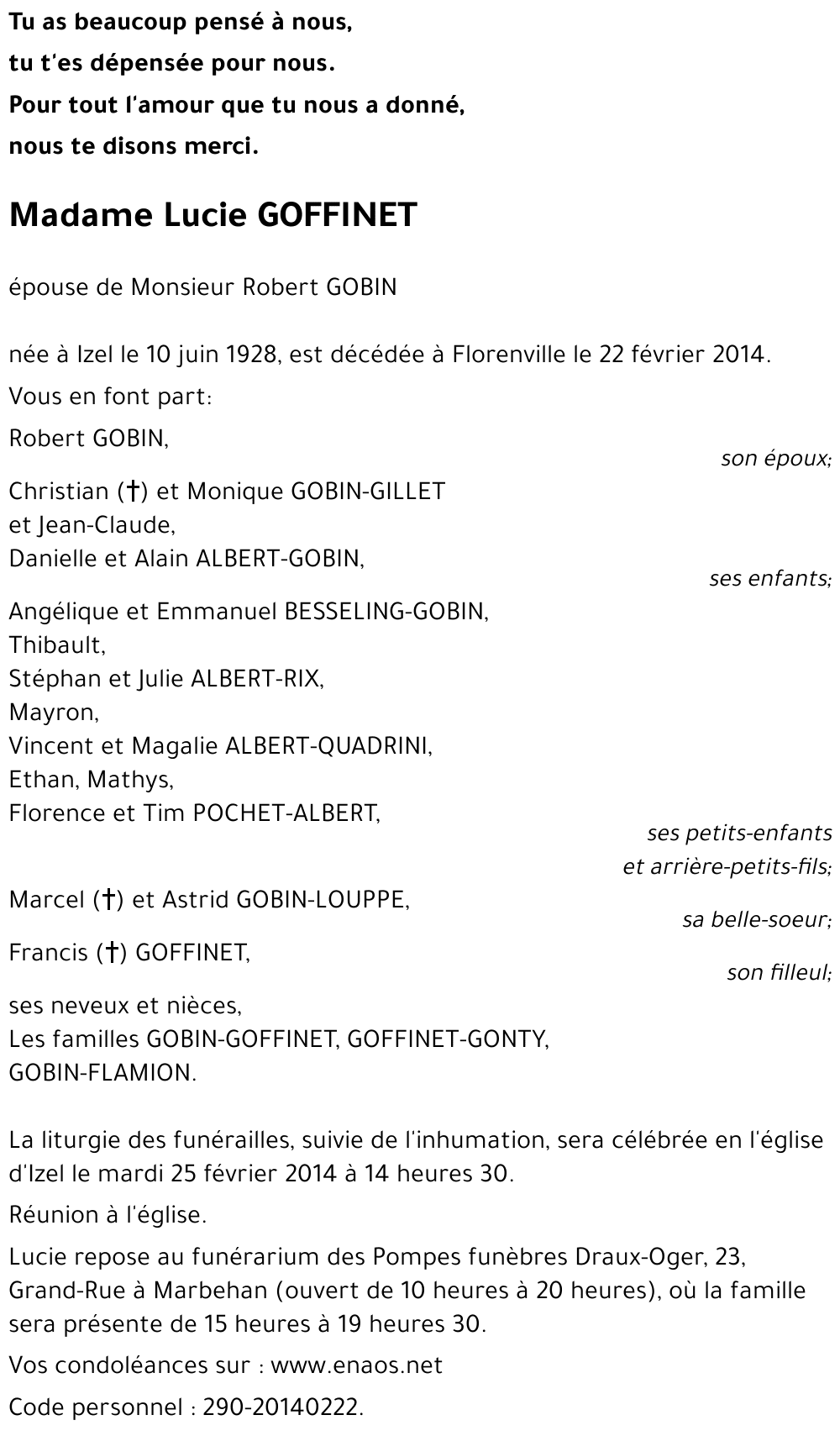 Lucie GOFFINET
