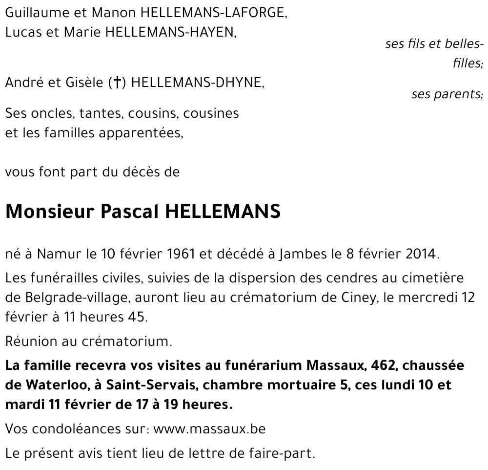Pascal HELLEMANS