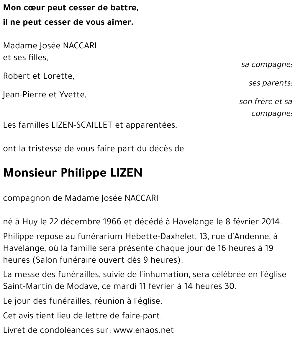 Philippe LIZEN