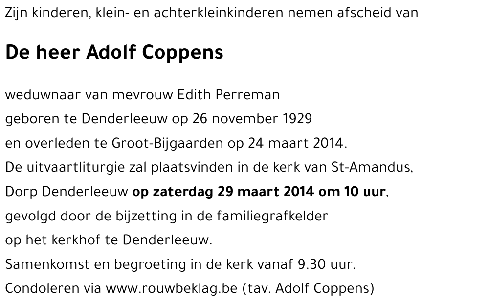 Adolf Coppens