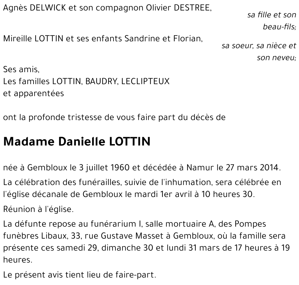 Danielle LOTTIN