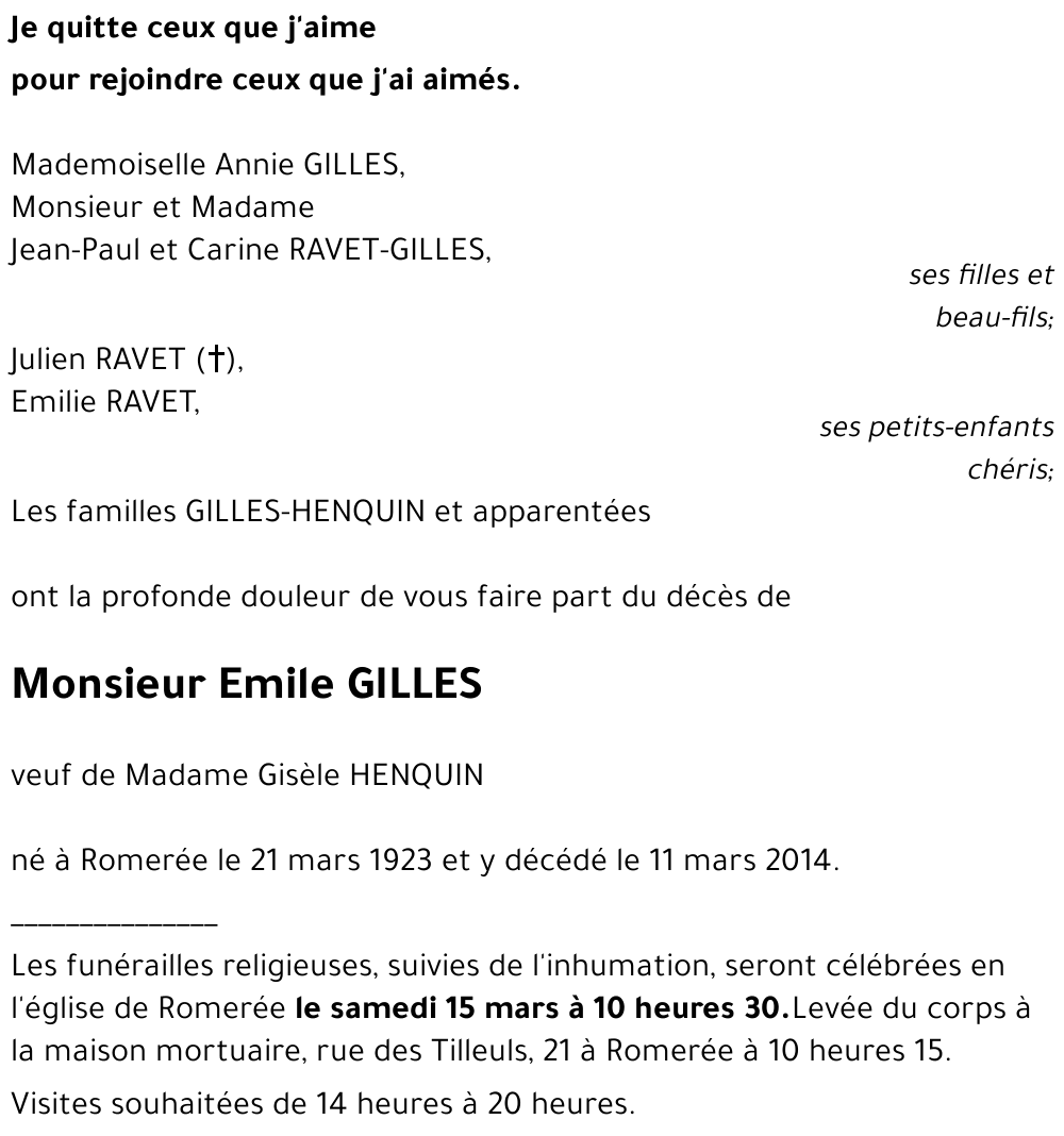 Emile GILLES