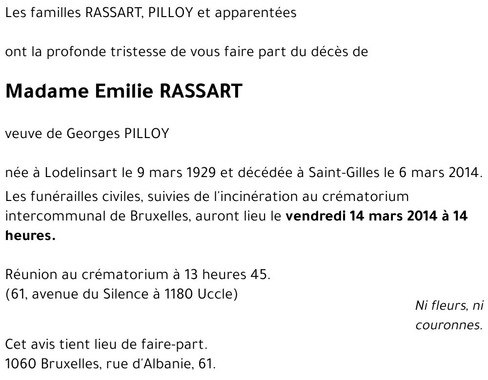 Emilie RASSART