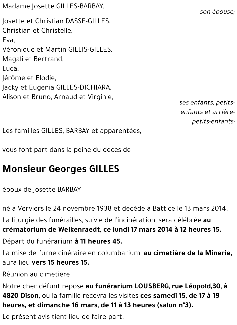 Georges GILLES