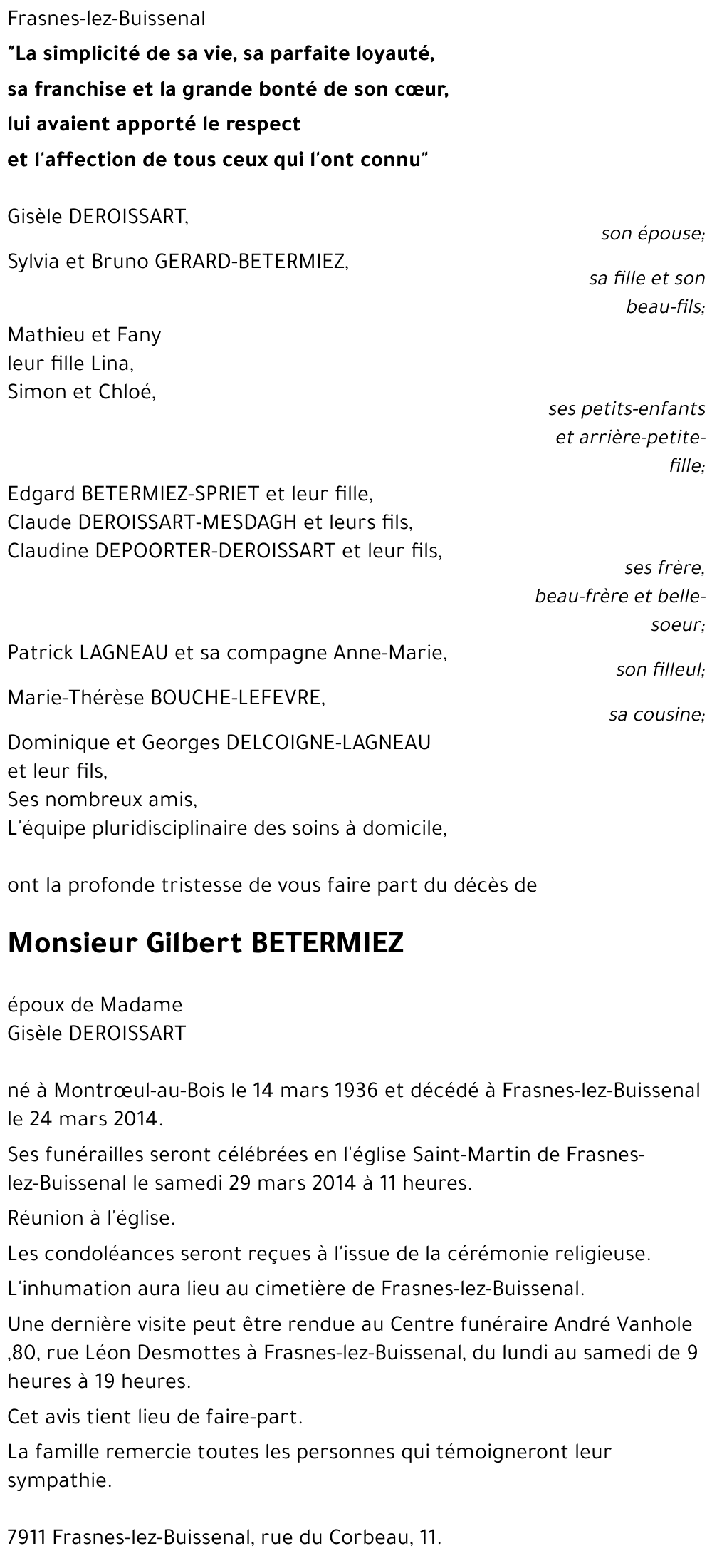 Gilbert BERTERMIEZ