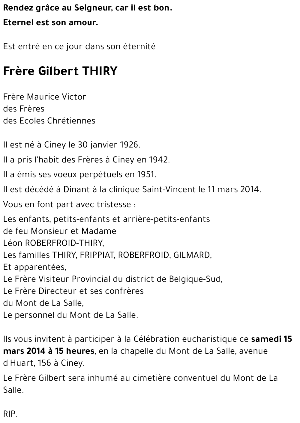 Gilbert THIRY