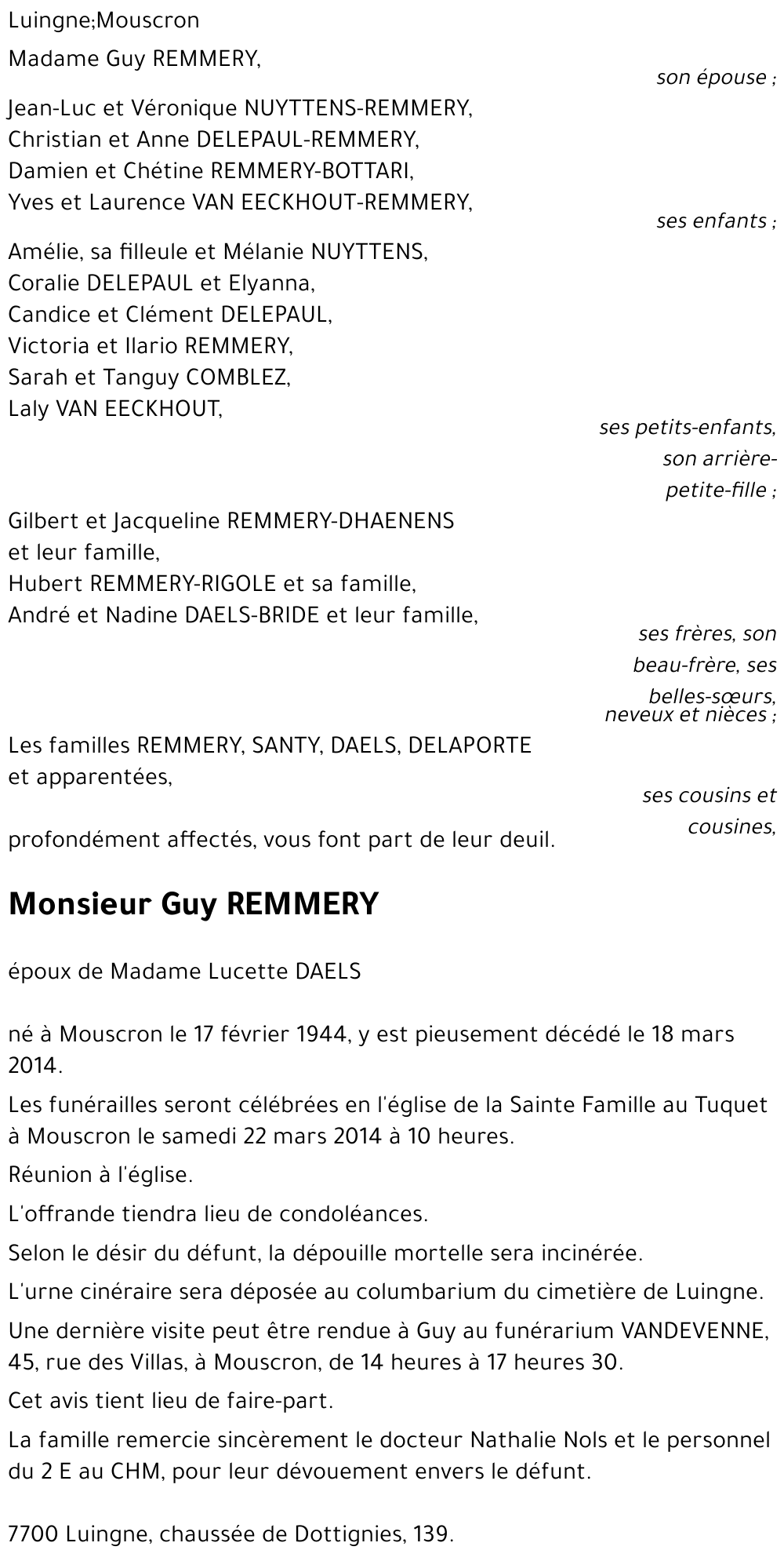 Guy REMMERY