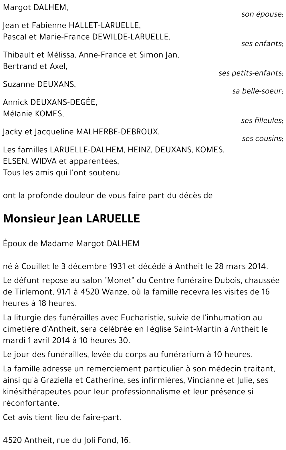 Jean LARUELLE