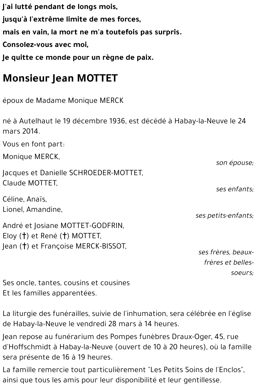 Jean MOTTET