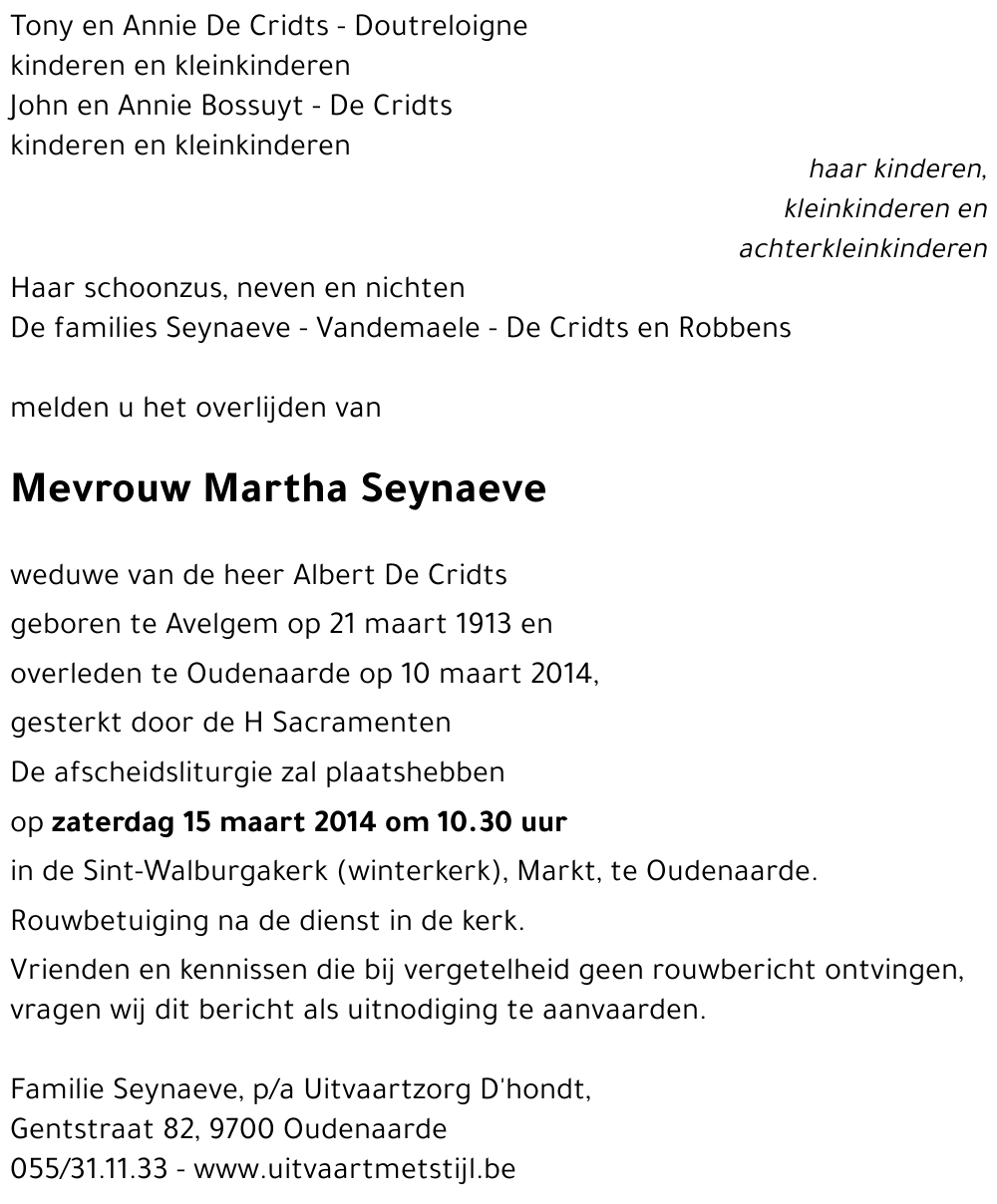 Martha Seynaeve