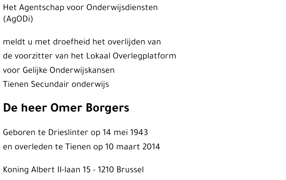 Omer Borgers