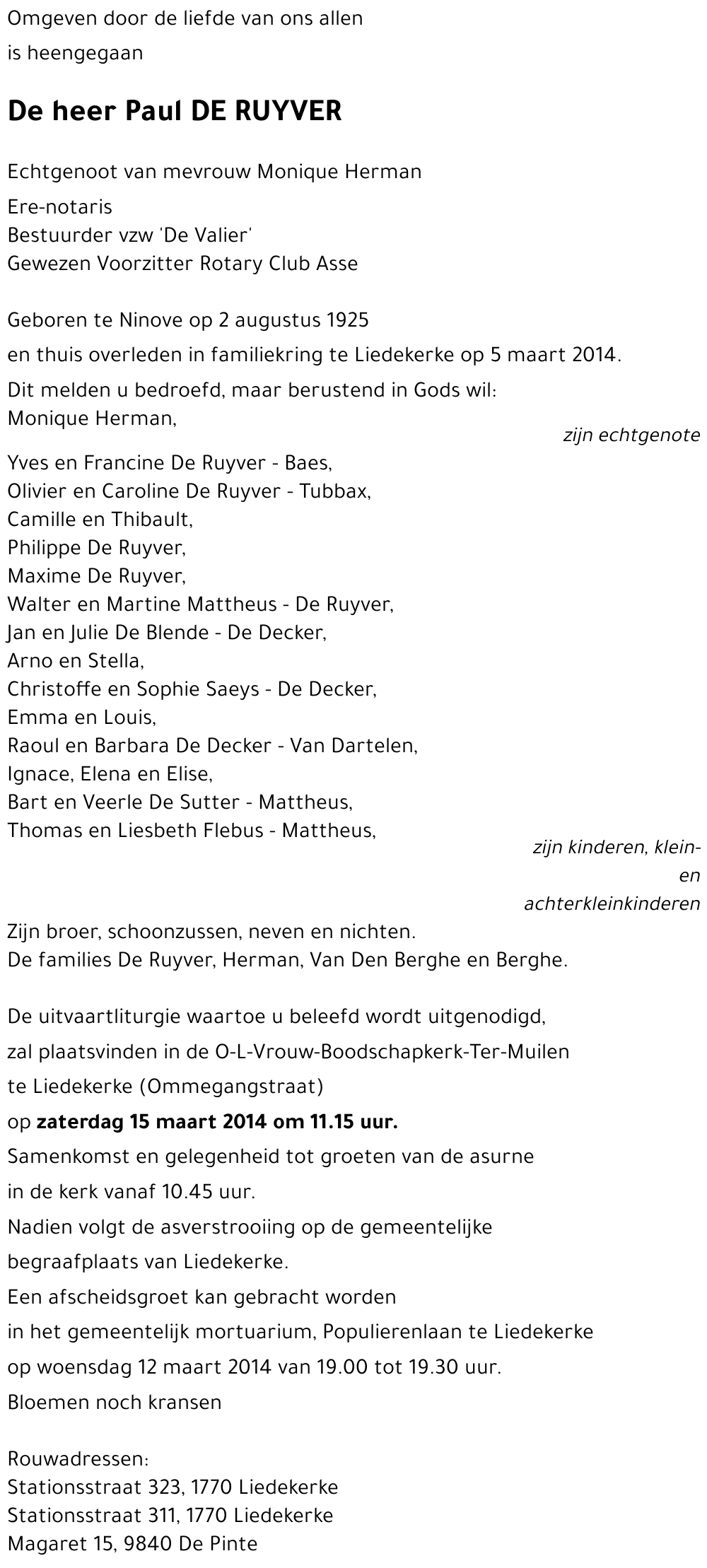 Paul DE RUYVER