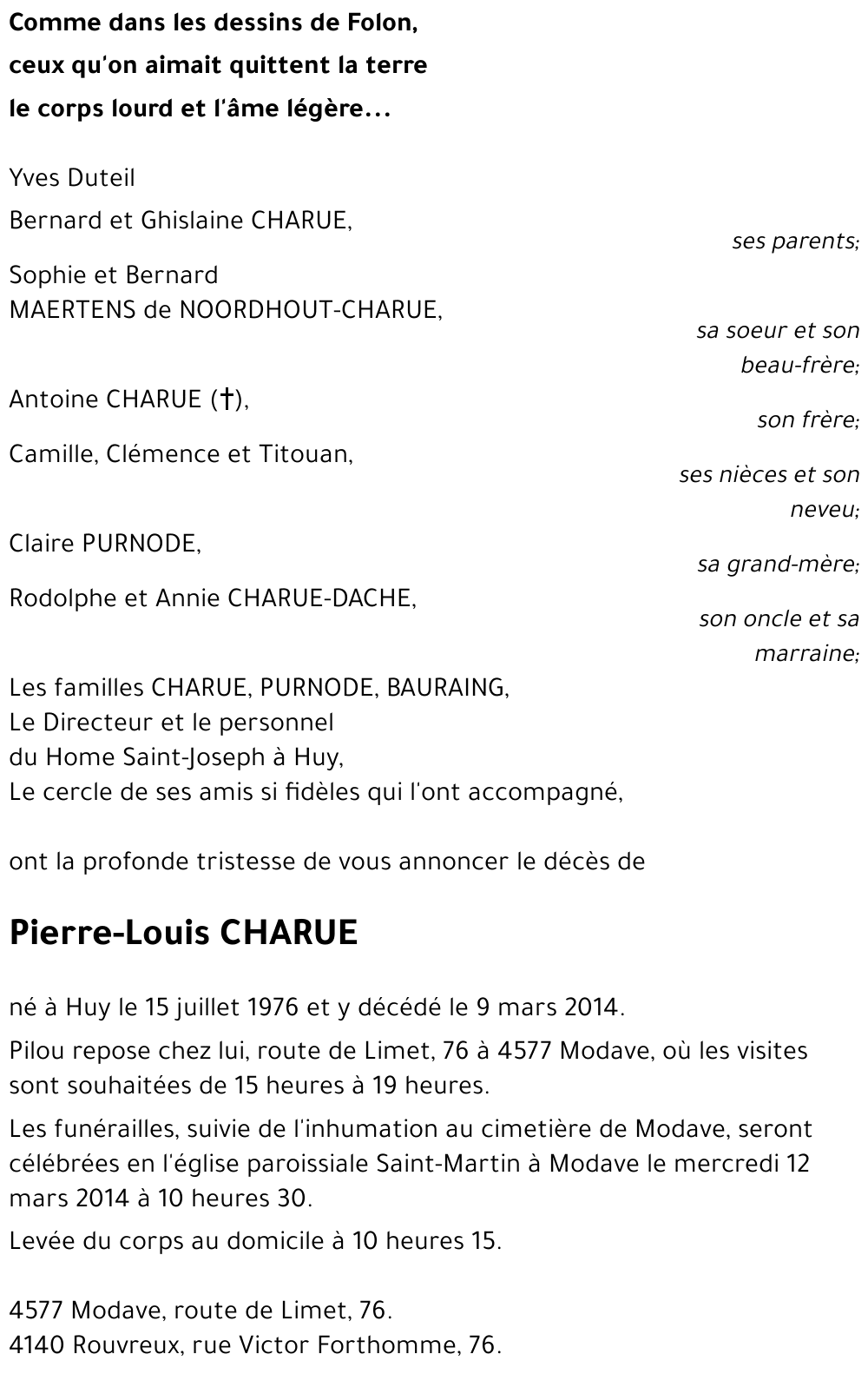 Pierre-Louis CHARUE