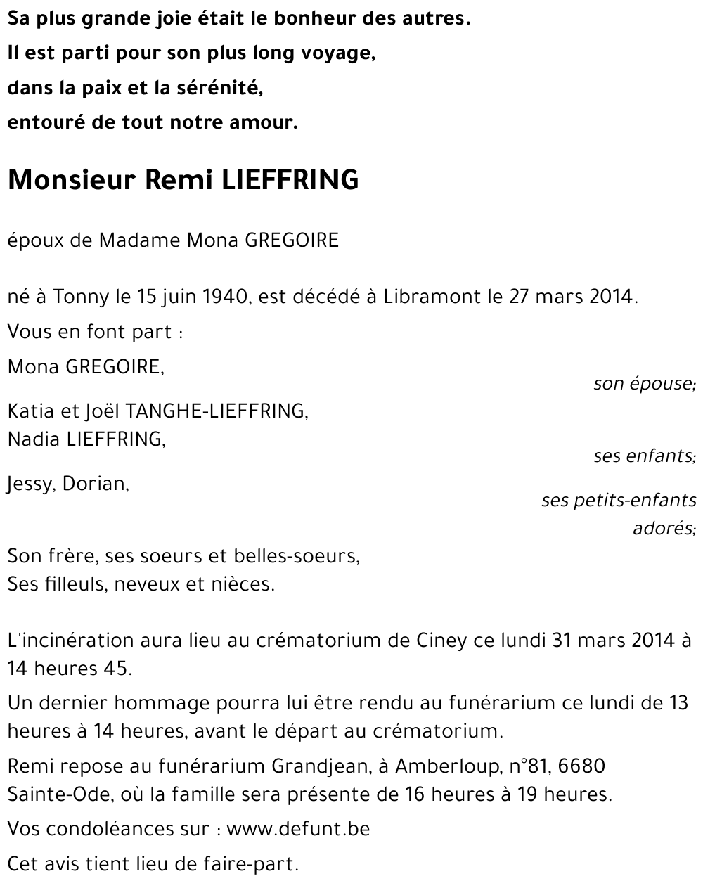 Remi LIEFFRING