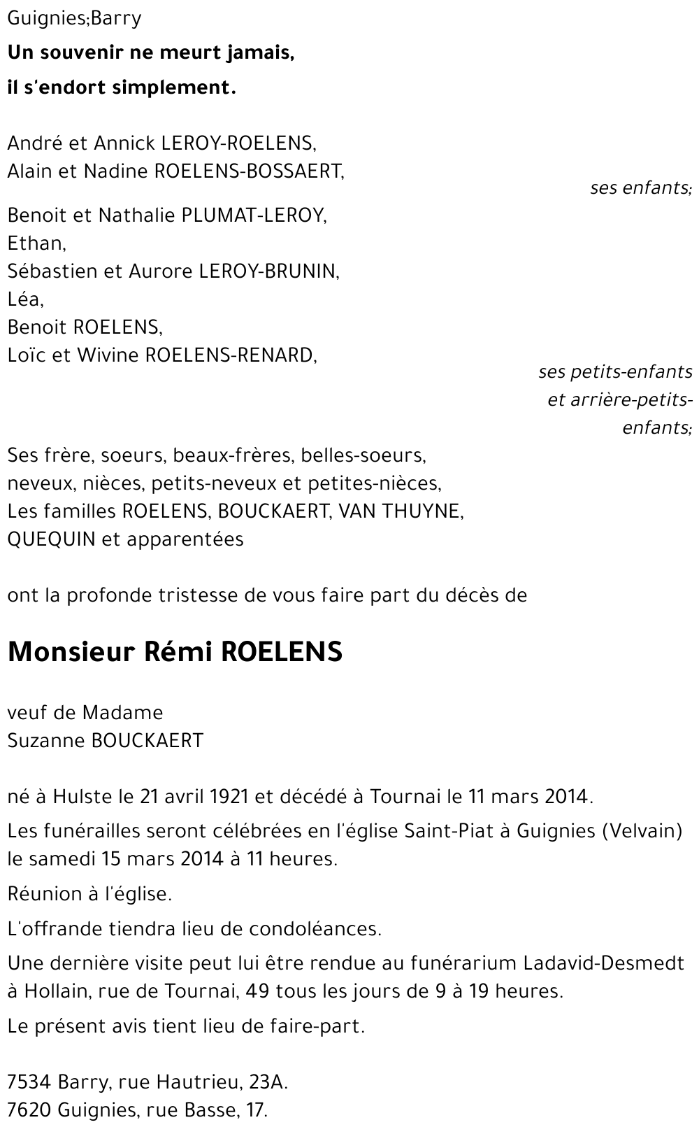 Rémi ROELENS