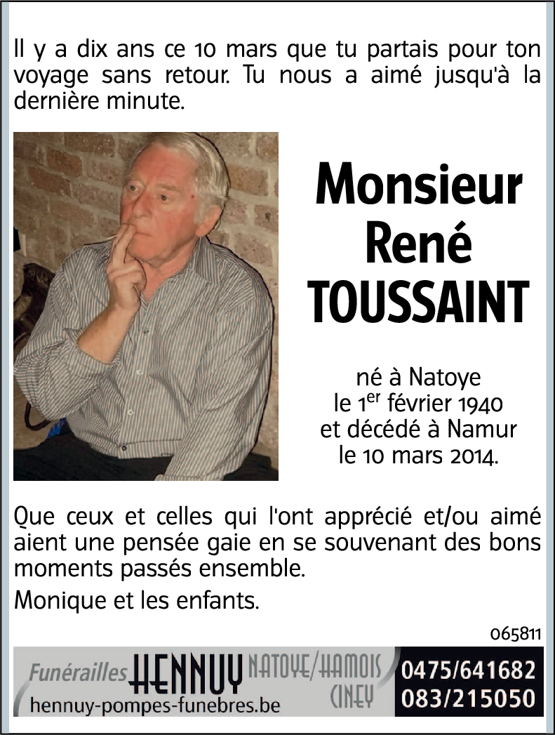 René TOUSSAINT