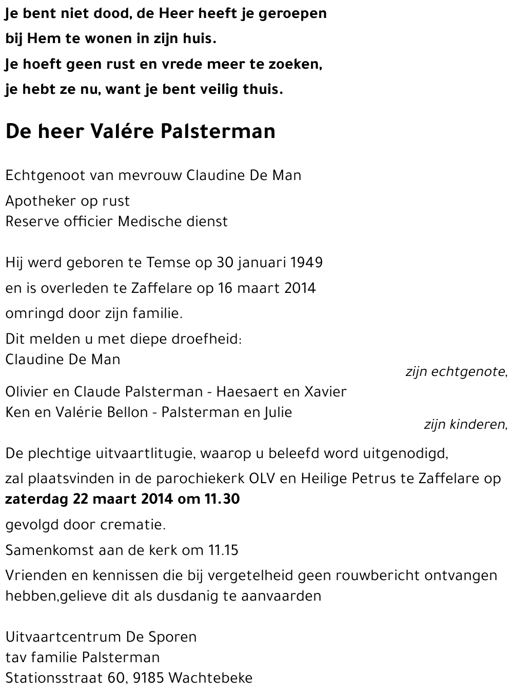 Valére Palsterman