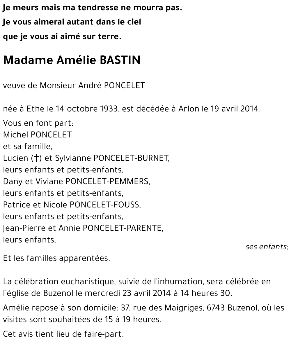 Amélie BASTIN