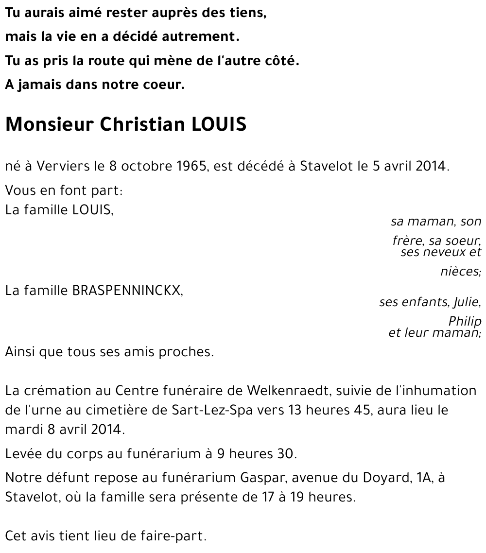 Christian LOUIS