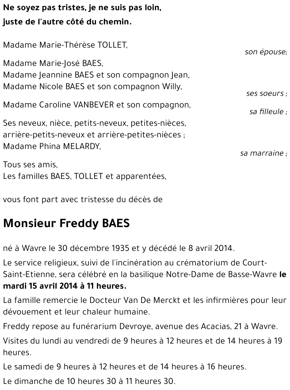 Freddy BAES