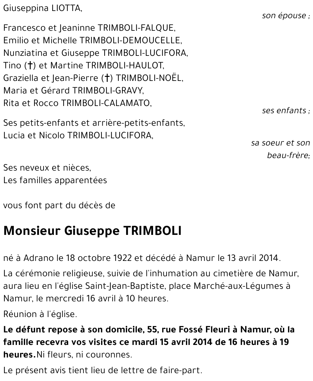 Giuseppe TRIMBOLI