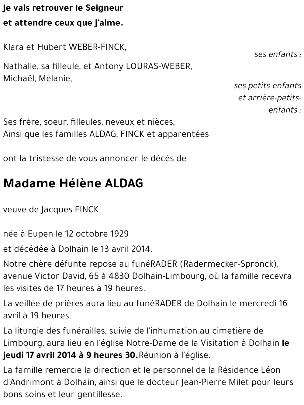 Hélène ALDAG