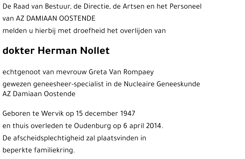 Herman Nollet