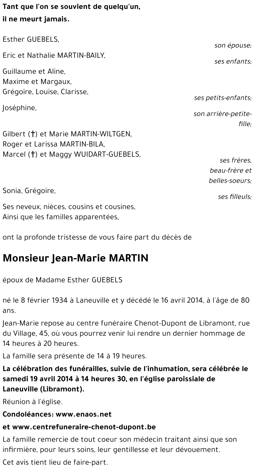 Jean-Marie MARTIN