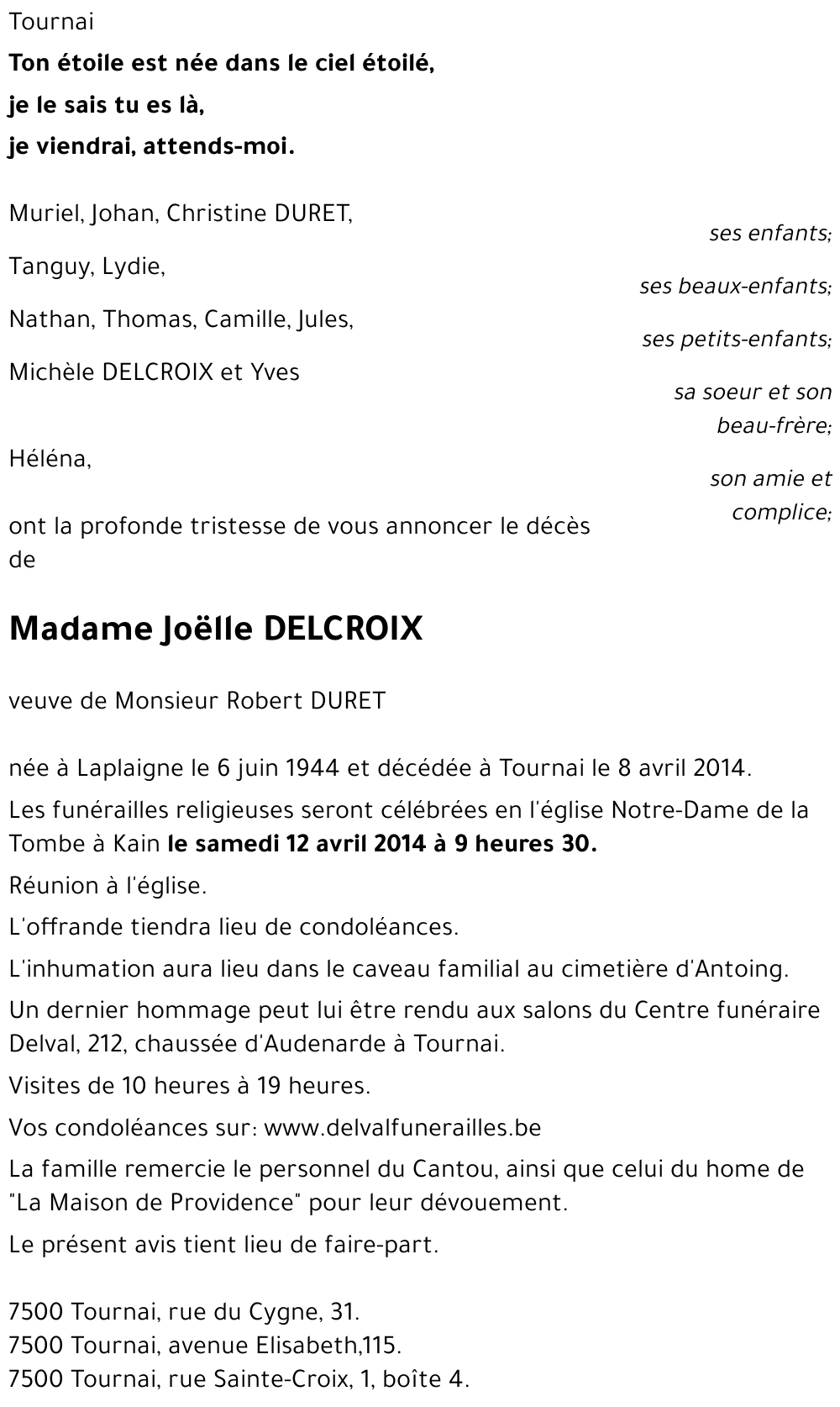 Joëlle DELCROIX