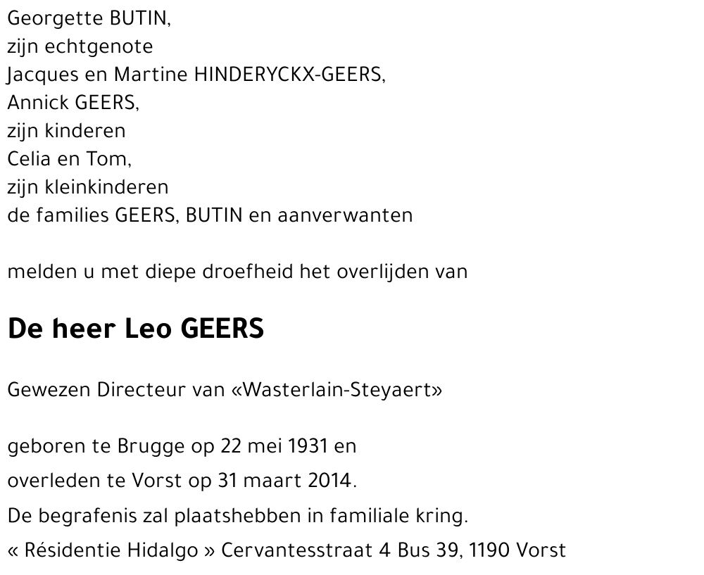 Leo GEERS