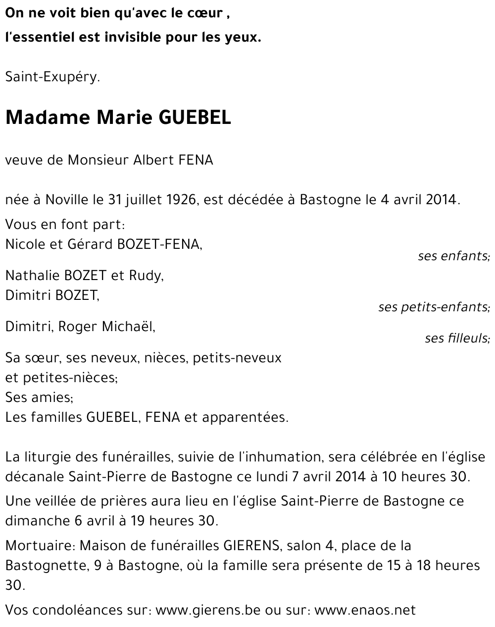 Marie GUEBEL
