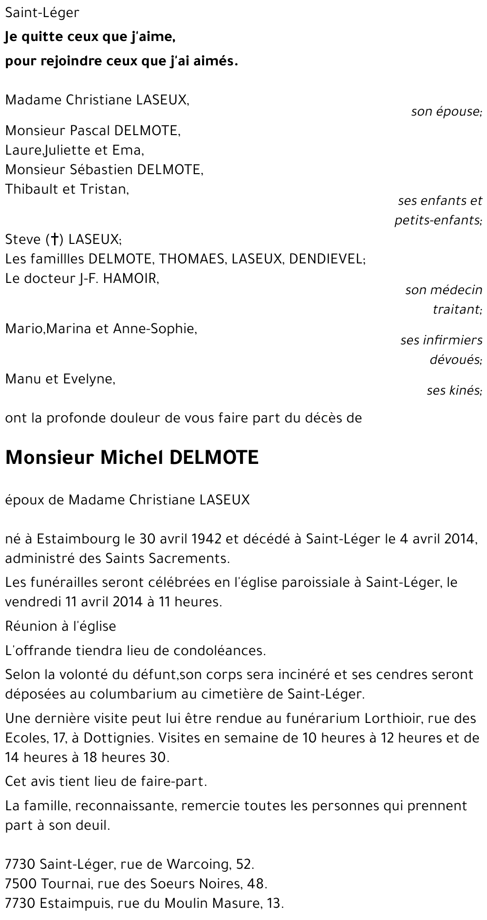 Michel DELMOTE