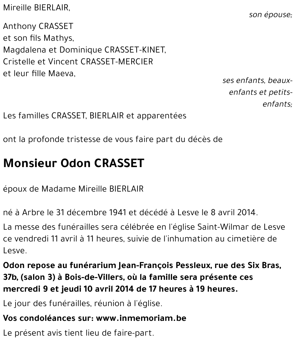 Odon CRASSET