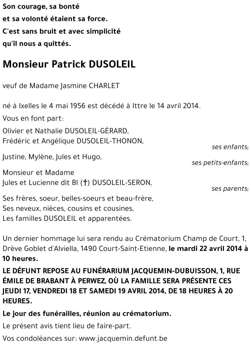 Patrick DUSOLEIL