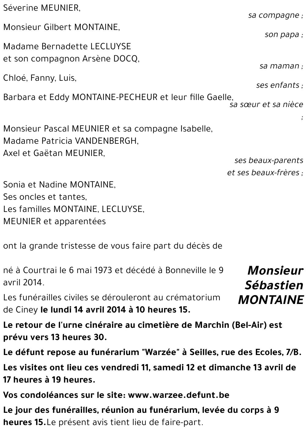 Sébastien MONTAINE