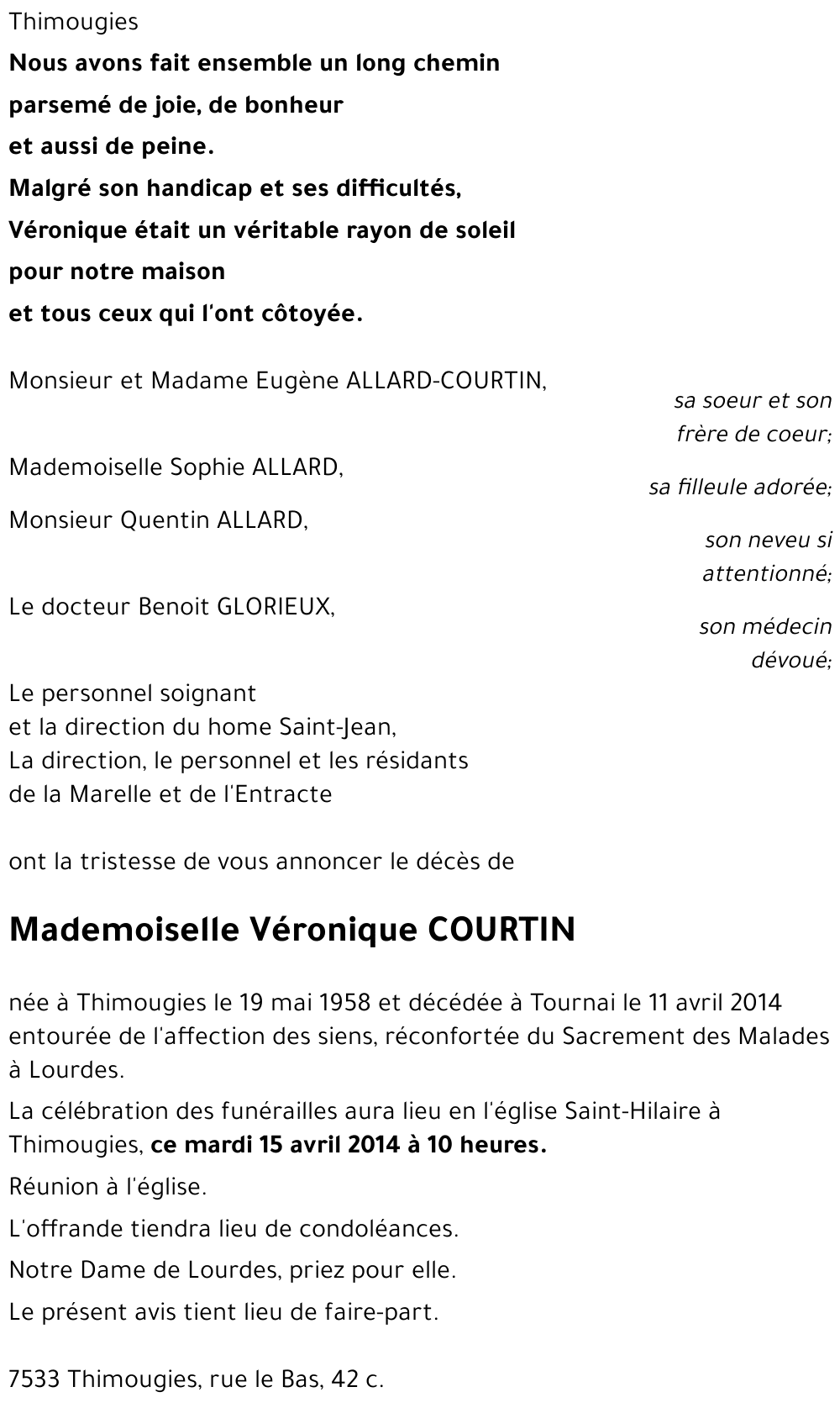 Véronique COURTIN